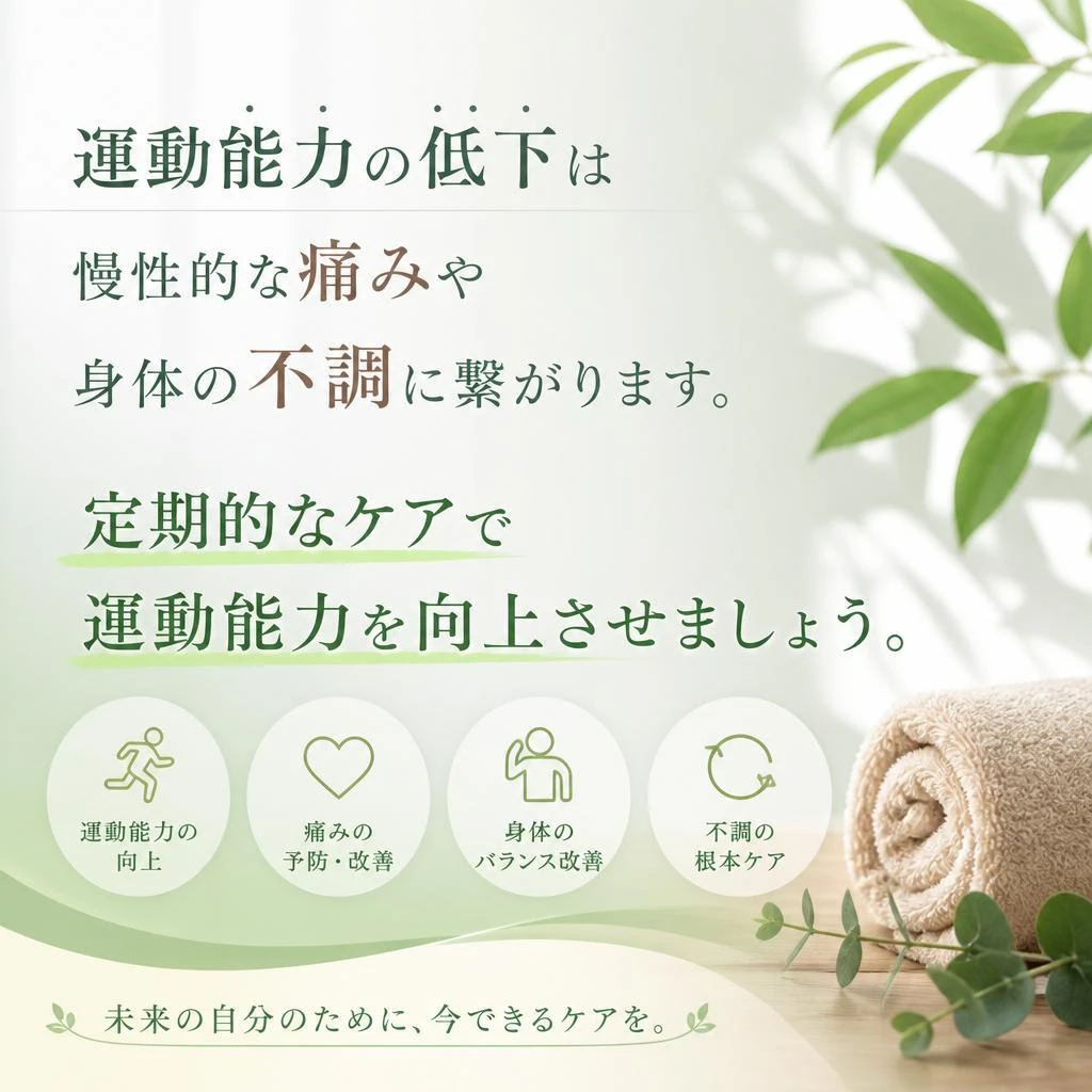 2. あなたの運動能力を見直そう！