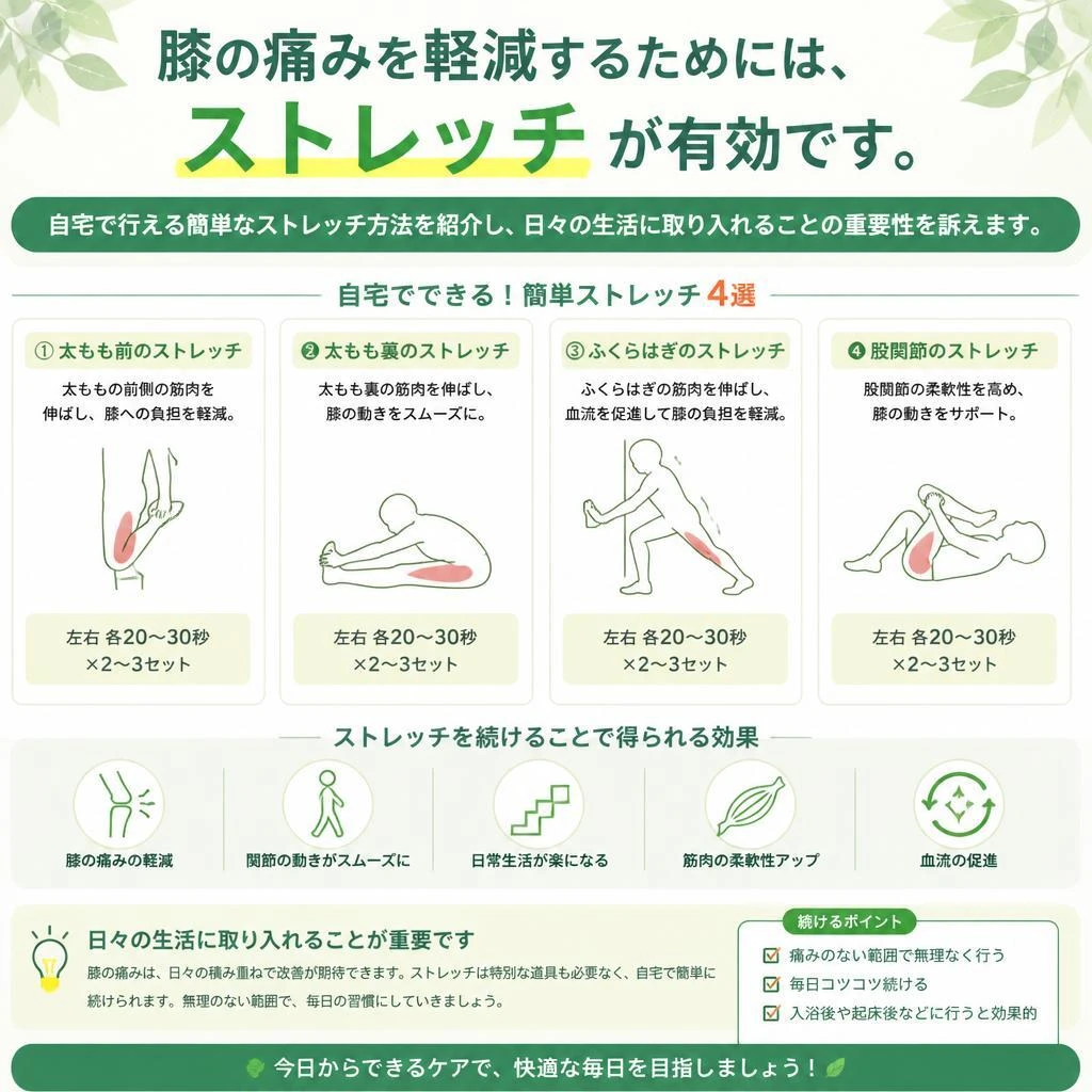 効果的なストレッチ方法