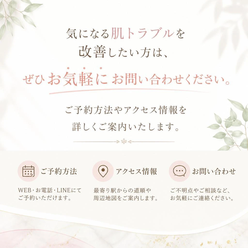 7. お問い合わせと予約方法