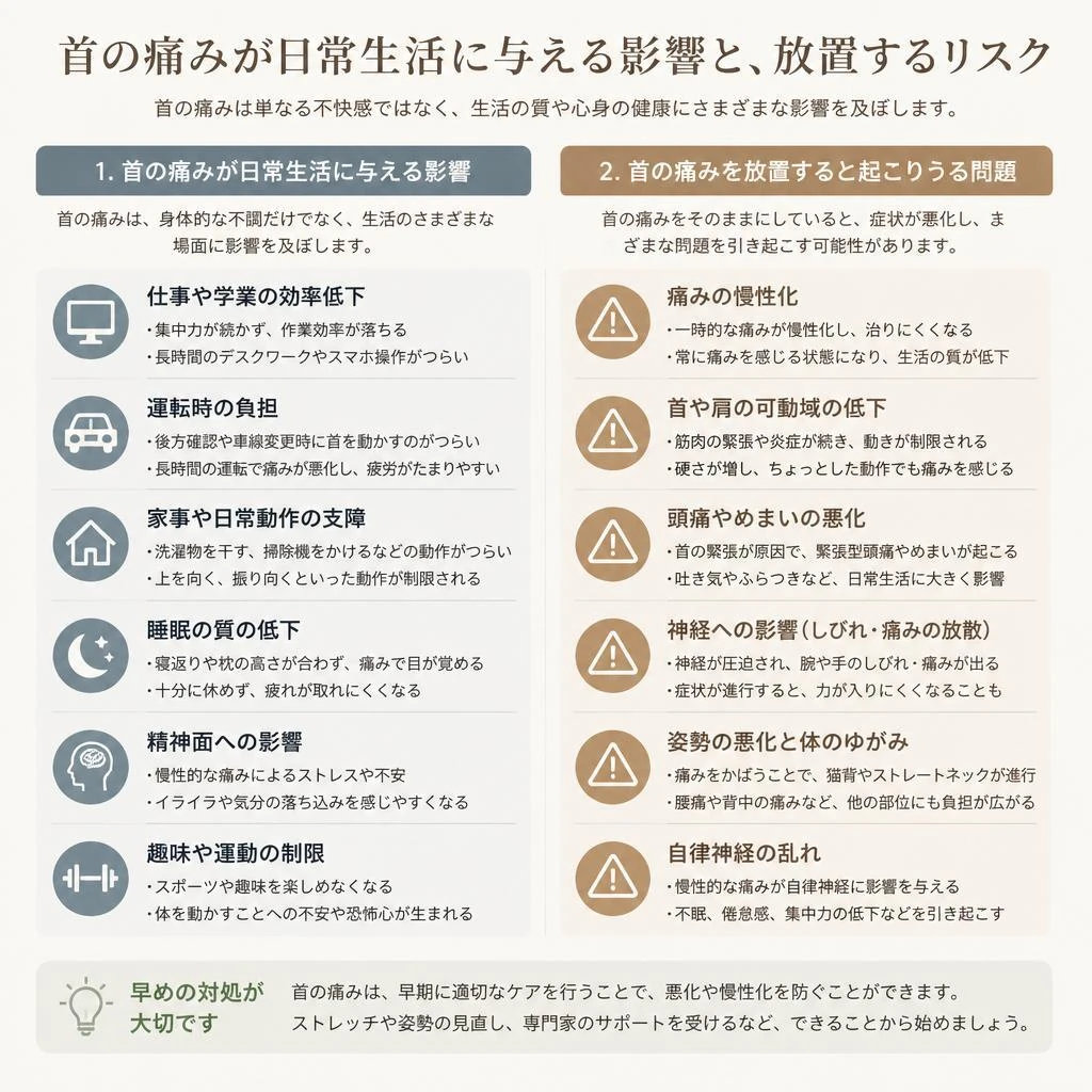 首痛の原因と影響