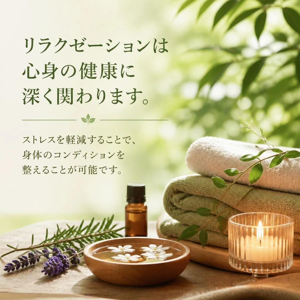 リラクゼーションと健康の関係