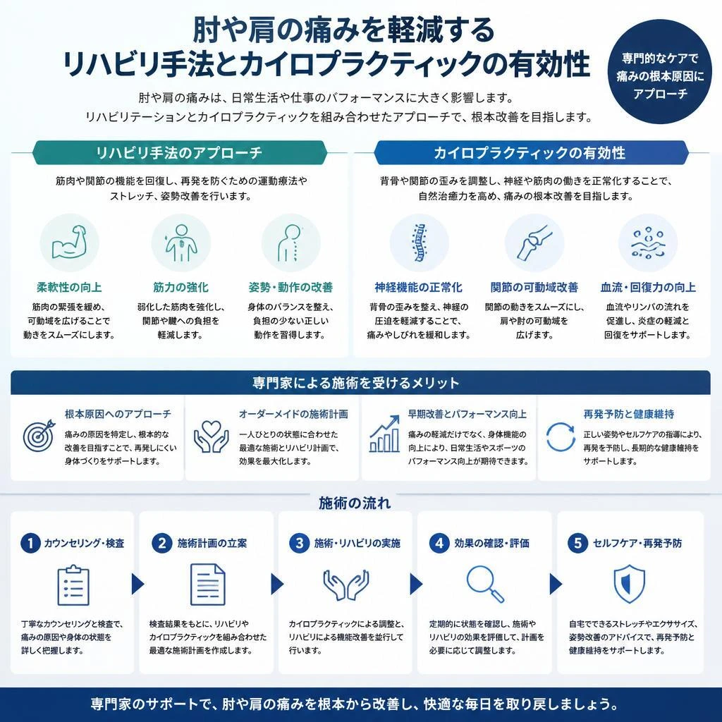 リハビリとカイロプラクティックの活用