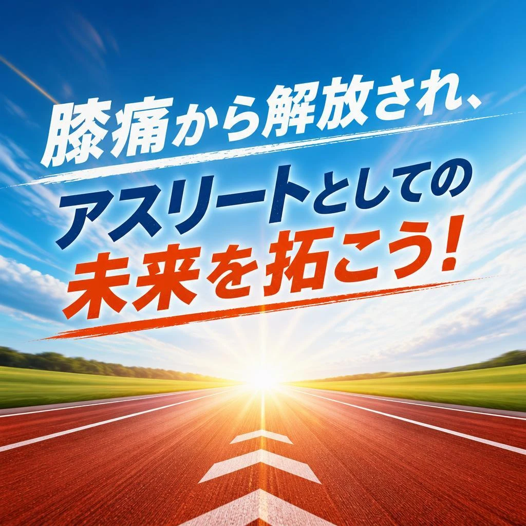 膝痛から解放され、アスリートとしての未来を拓こう！