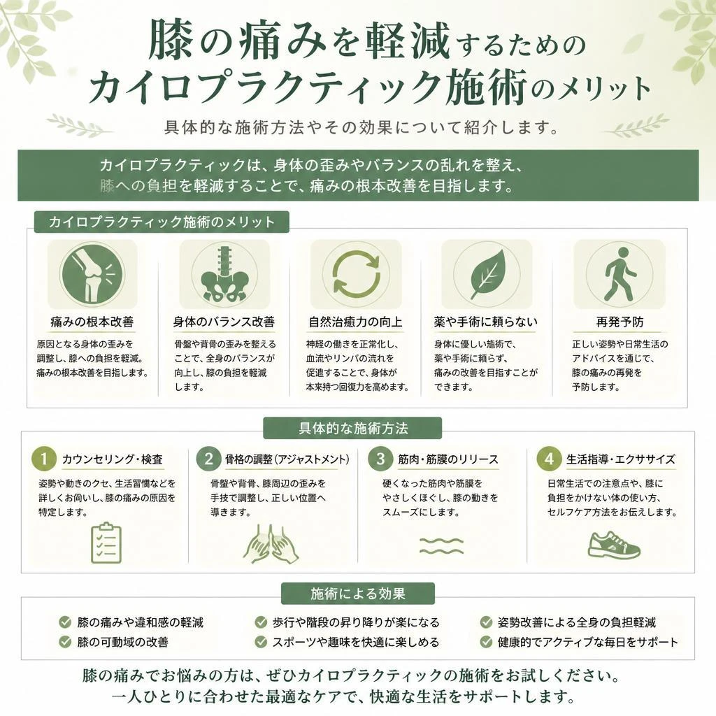 カイロプラクティックでのアプローチ