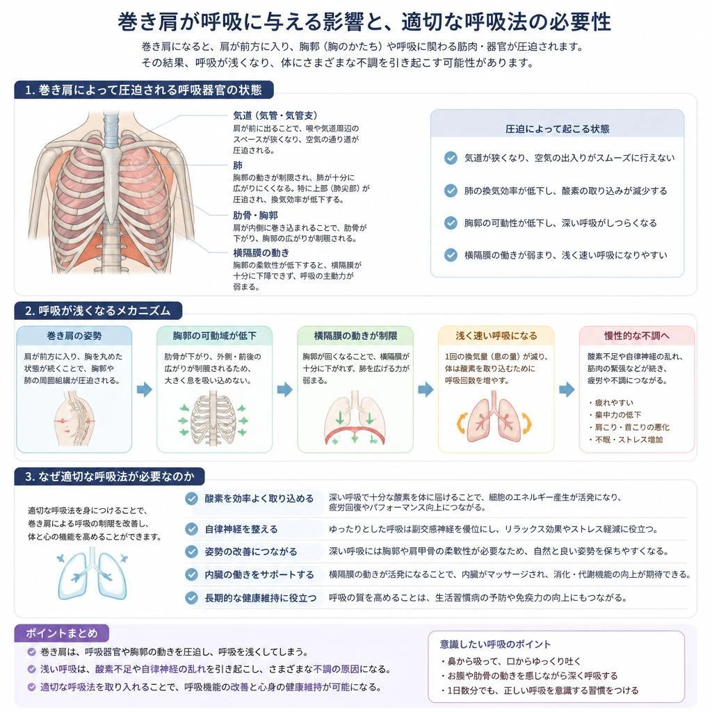 呼吸が苦しい理由