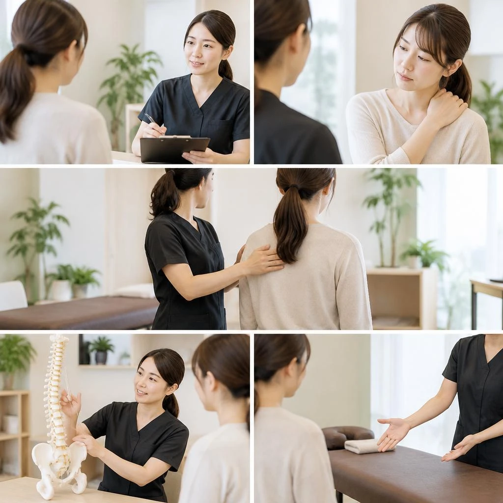 初めてでも不安を残さない。施術内容を丁寧にご説明します