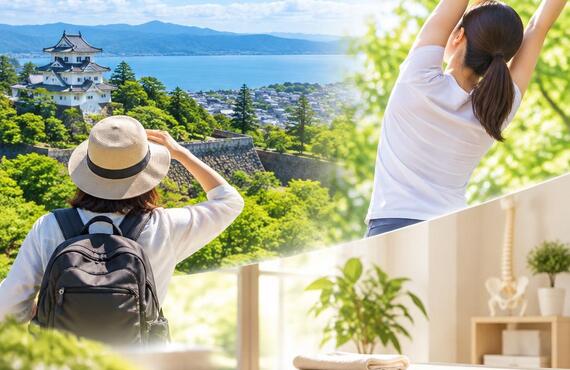 趣味も旅行も、これから先も思いきり。彦根市のカイロハウス キュアで、毎日を楽しむ身体づくりを始めませんか。