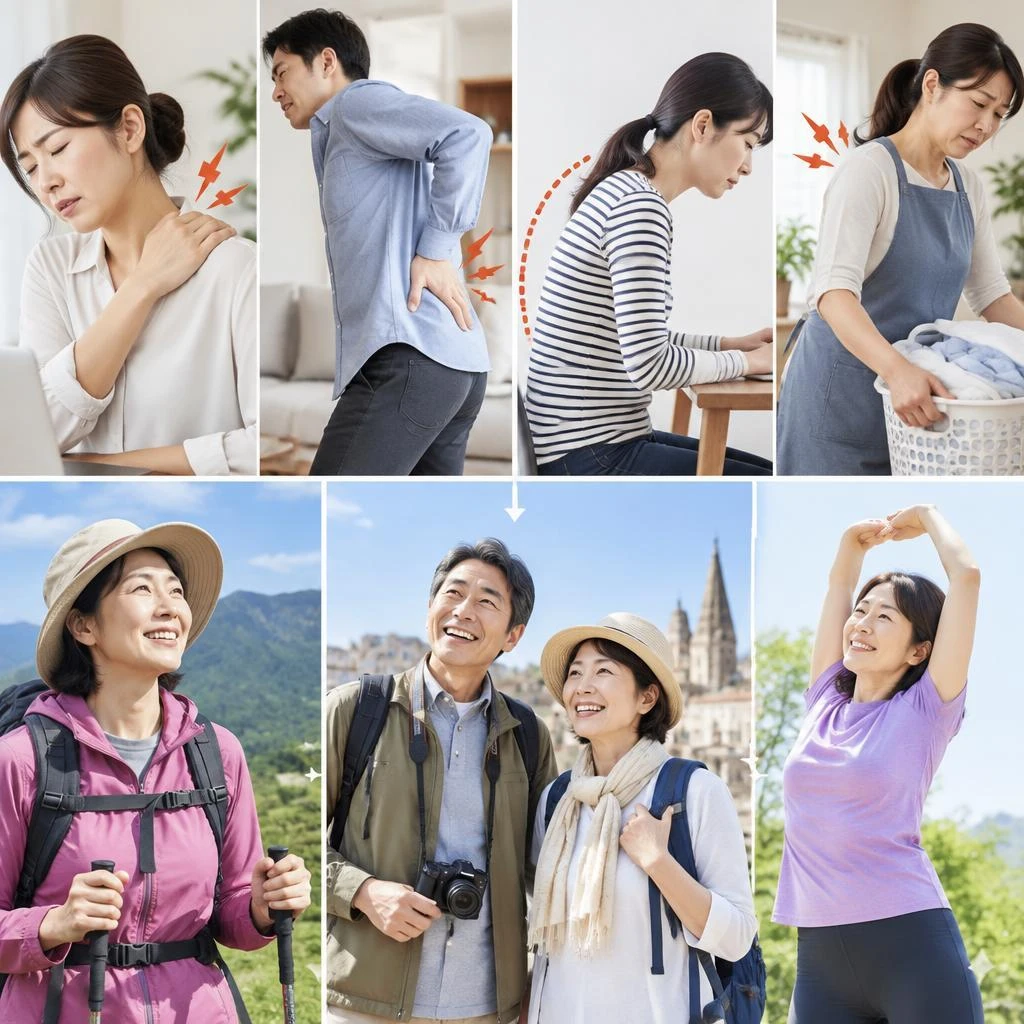 こんなお悩み、ありませんか？楽しみたい気持ちに身体が追いつかない